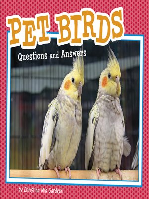 cover image of Pet Birds